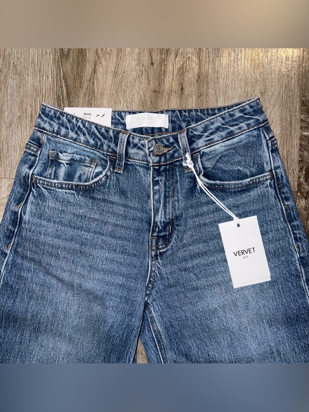 Vervet Olivia Wide Leg Jeans size 24 - Picture 2 of 10